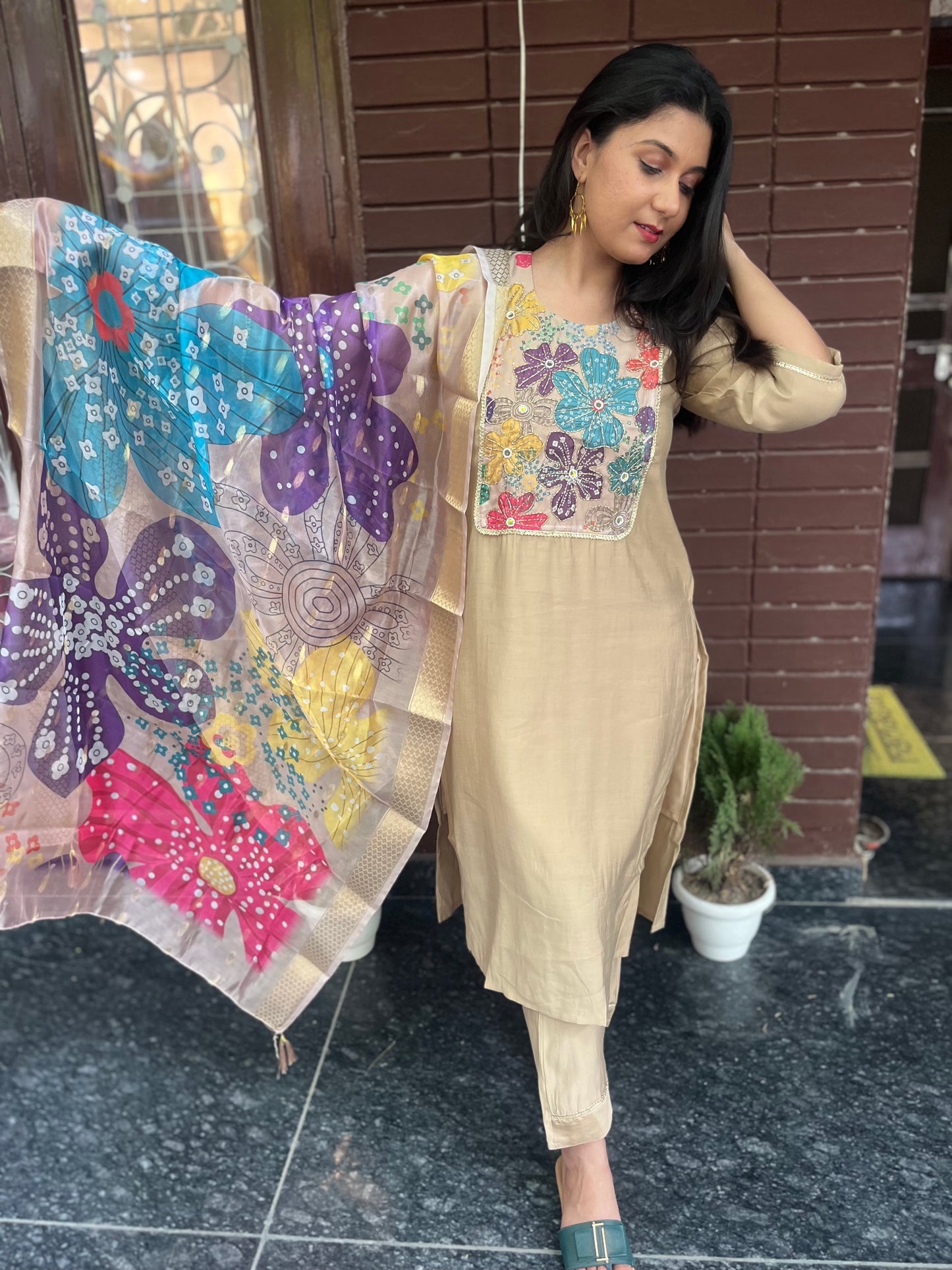 Flower princess suit