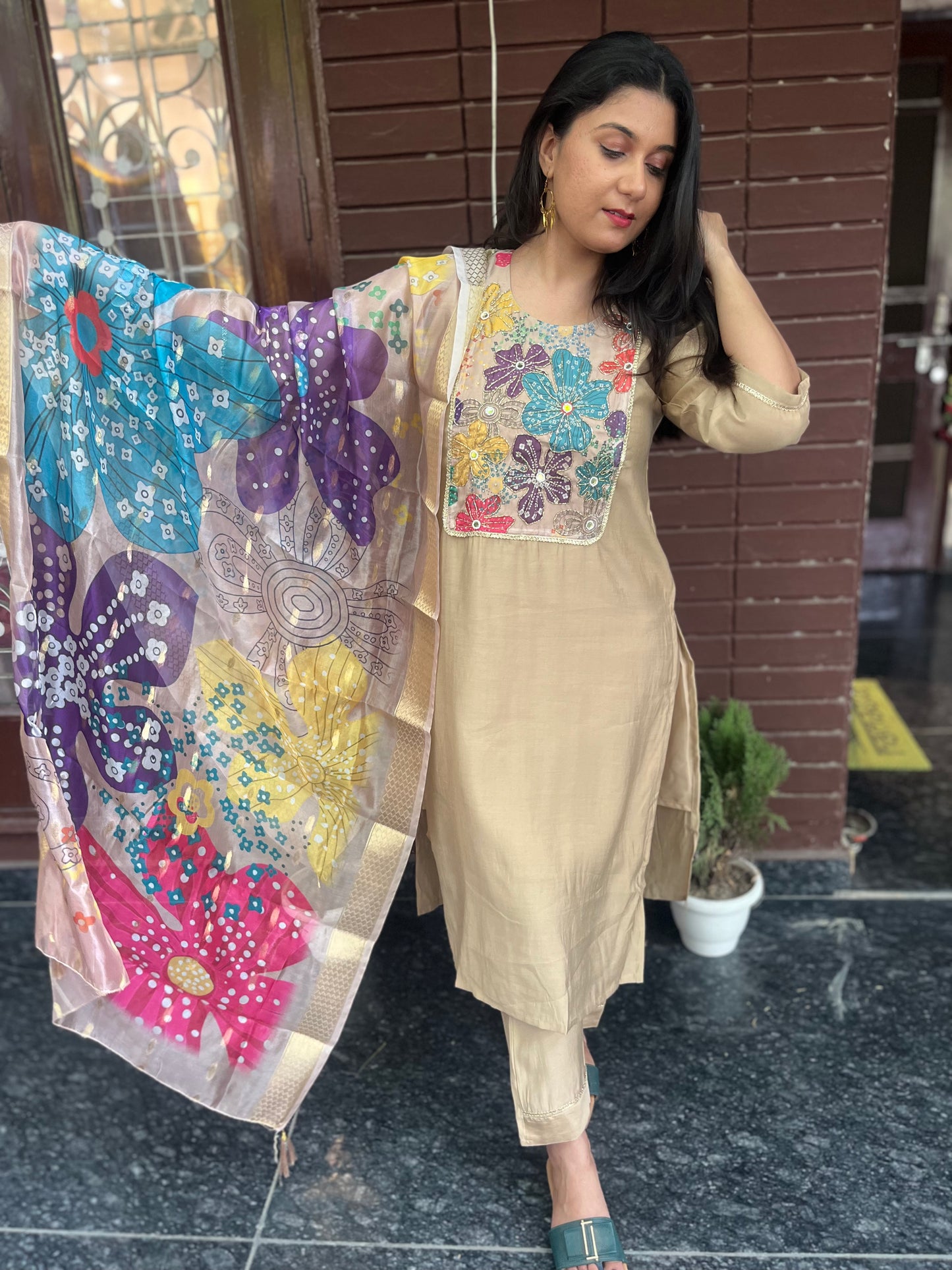 Flower princess suit