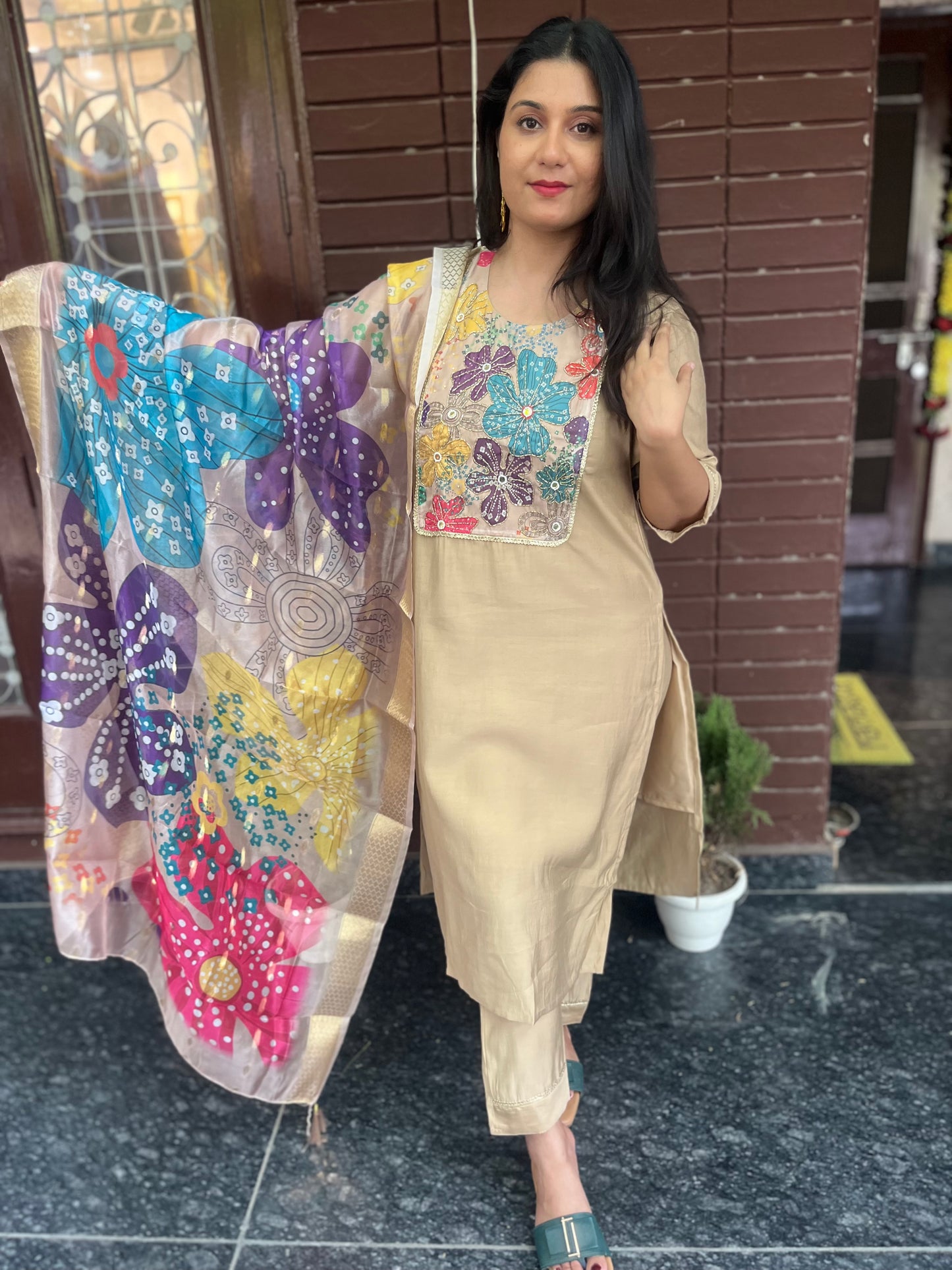 Flower princess suit