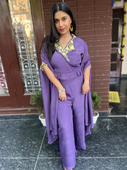 Leena indo western set