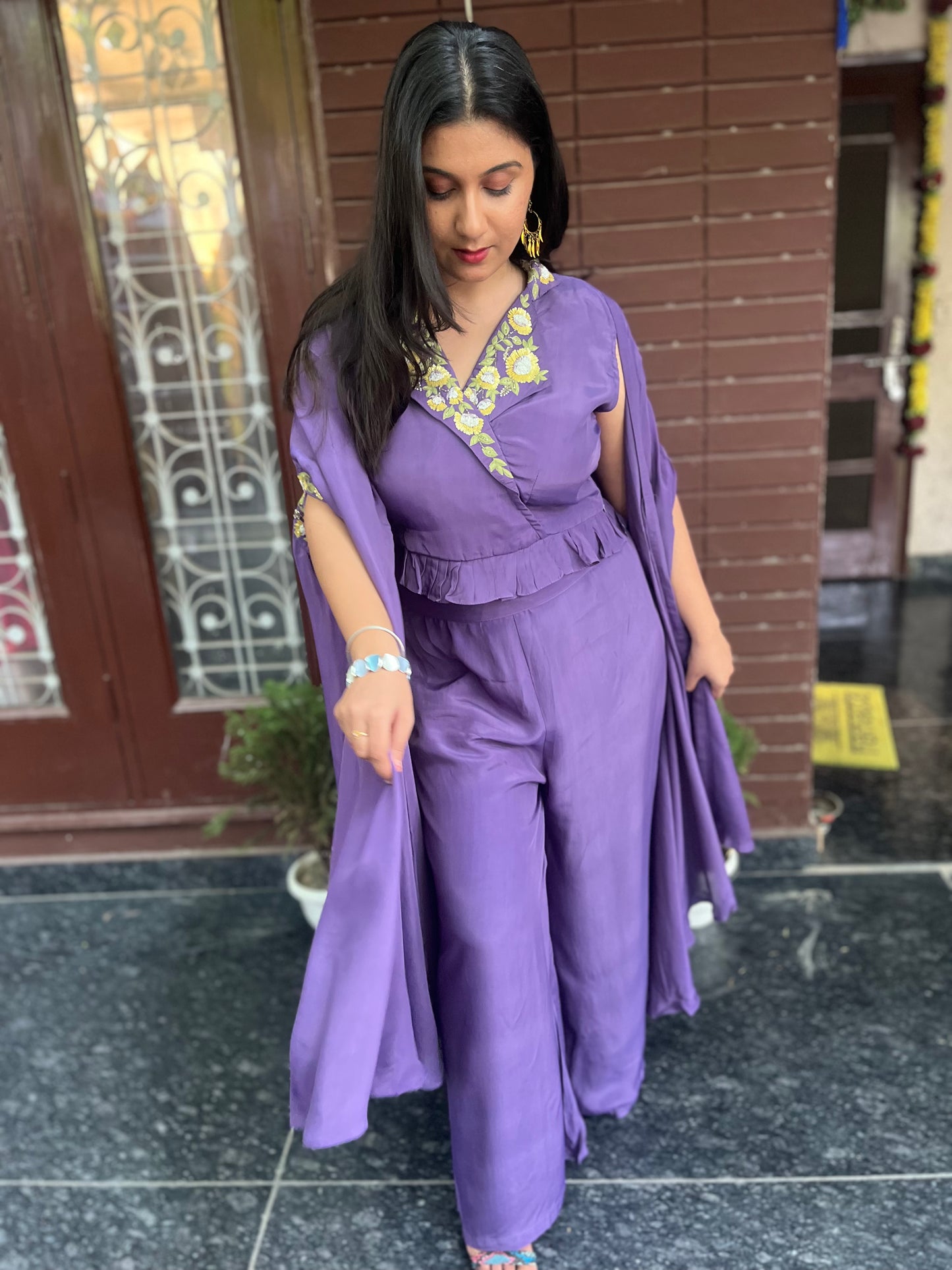 Leena indo western set