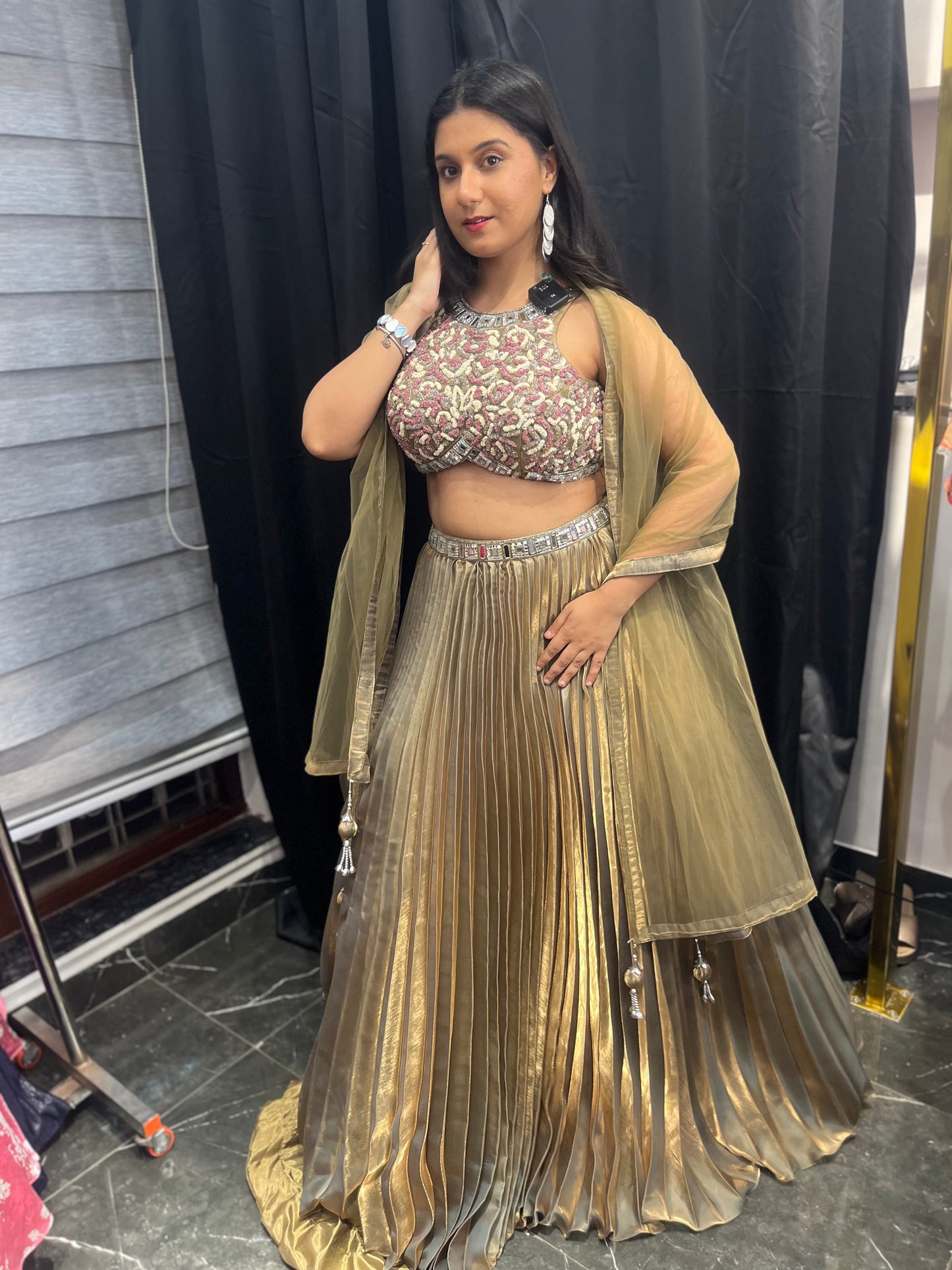 Demolina lehenga set