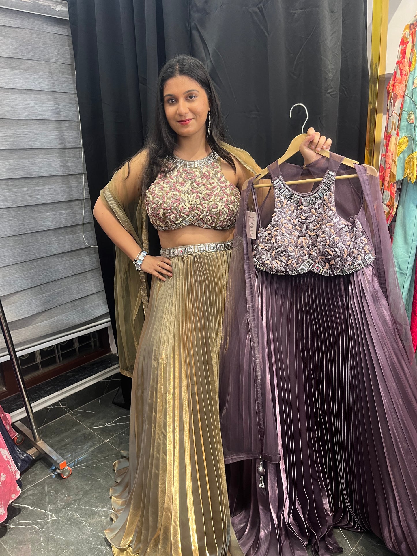 Demolina lehenga set