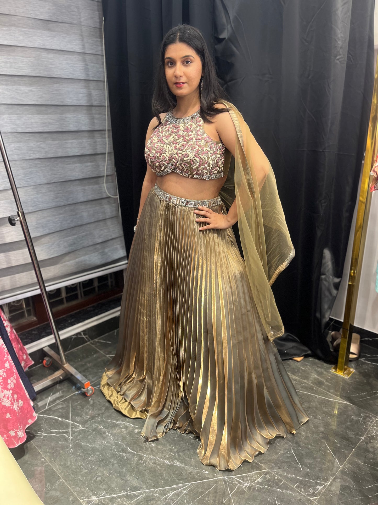 Demolina lehenga set