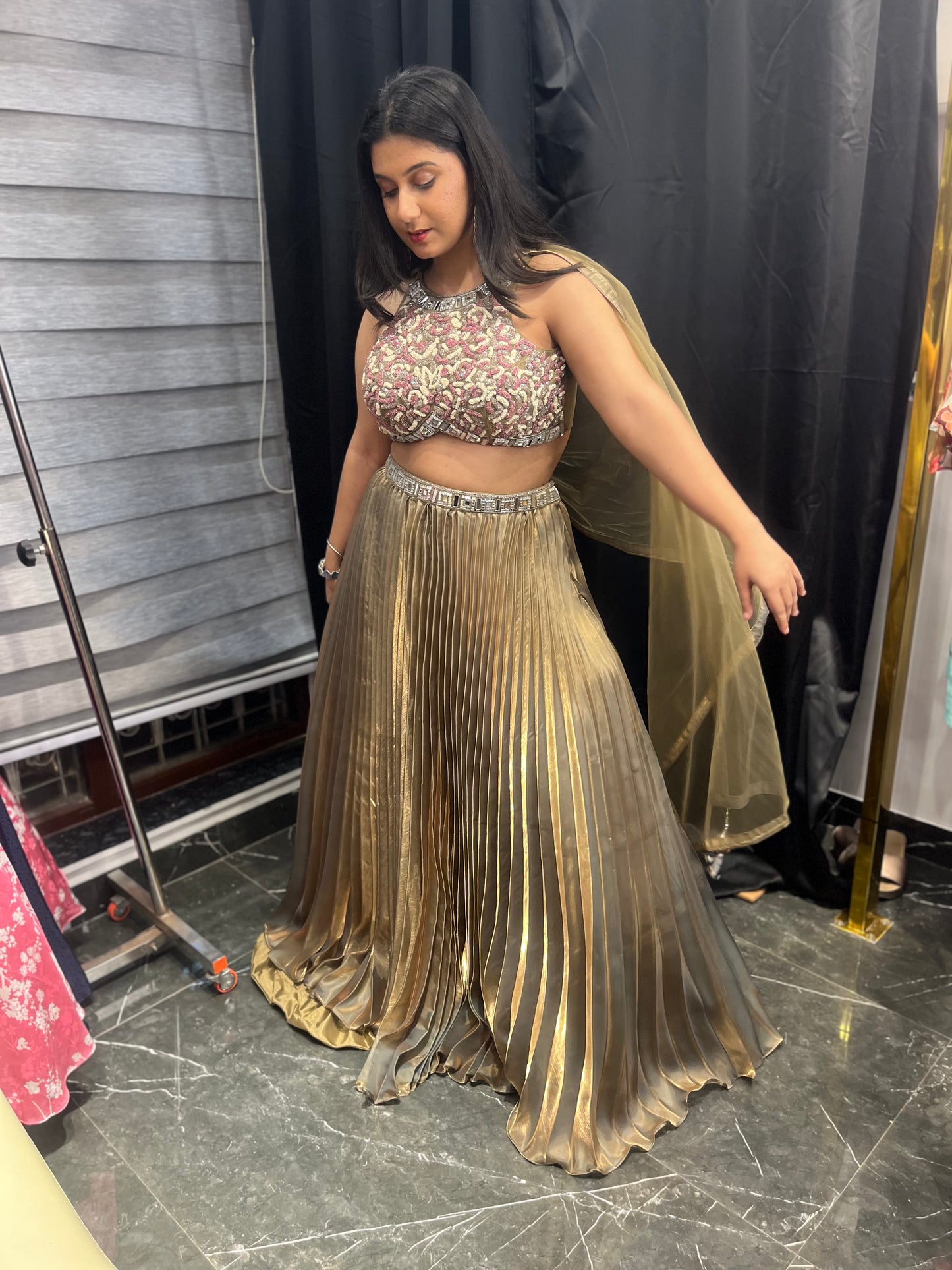 Demolina lehenga set