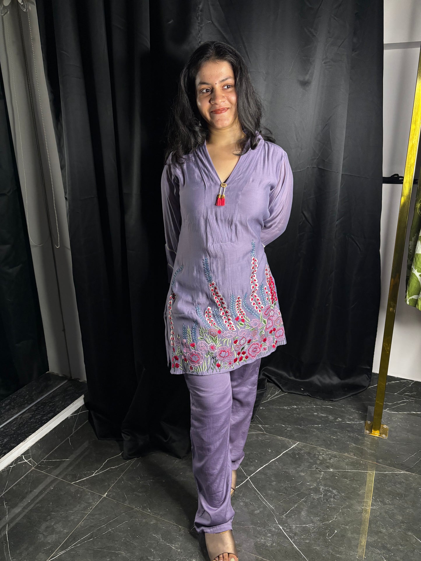 Aara Muslin Silk Co-Ord