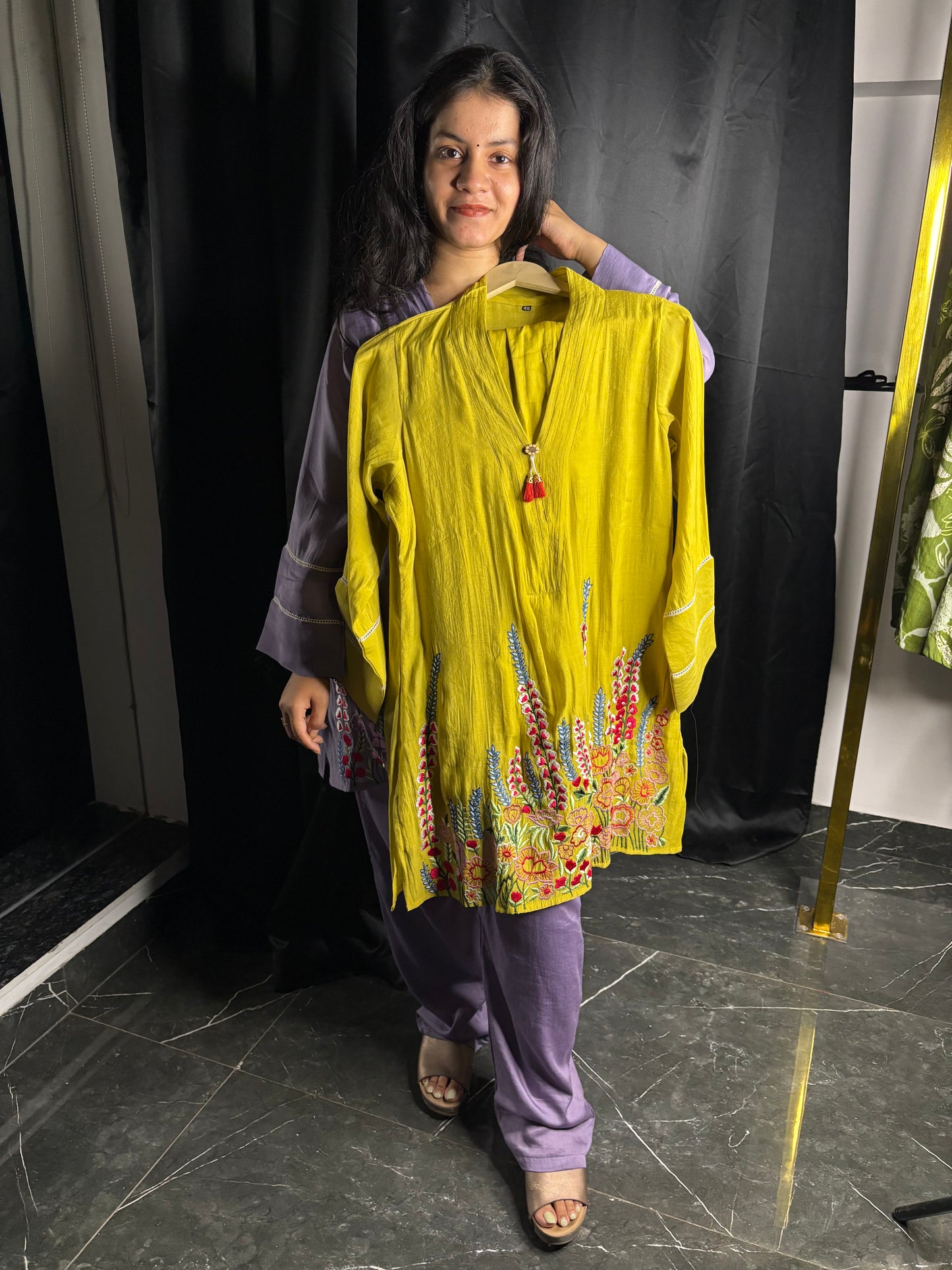 Aara Muslin Silk Co-Ord