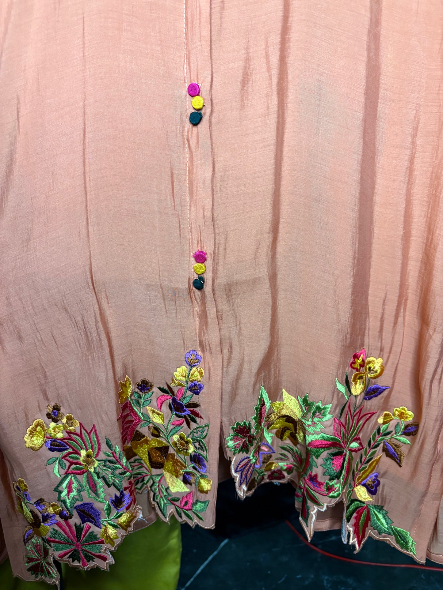 Amaira Muslin Silk Cord Set