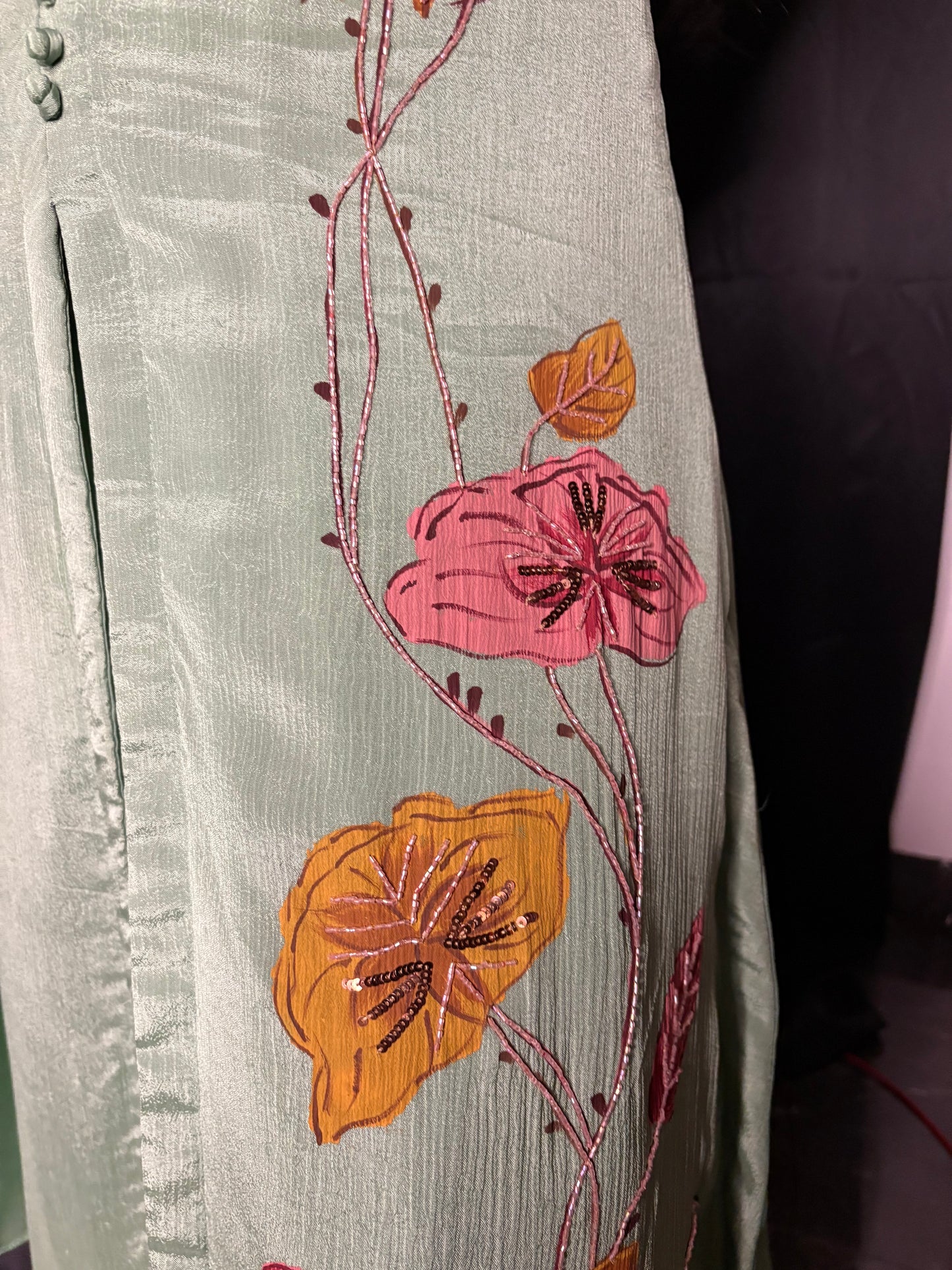 Meher Hand-Painted Suit Set